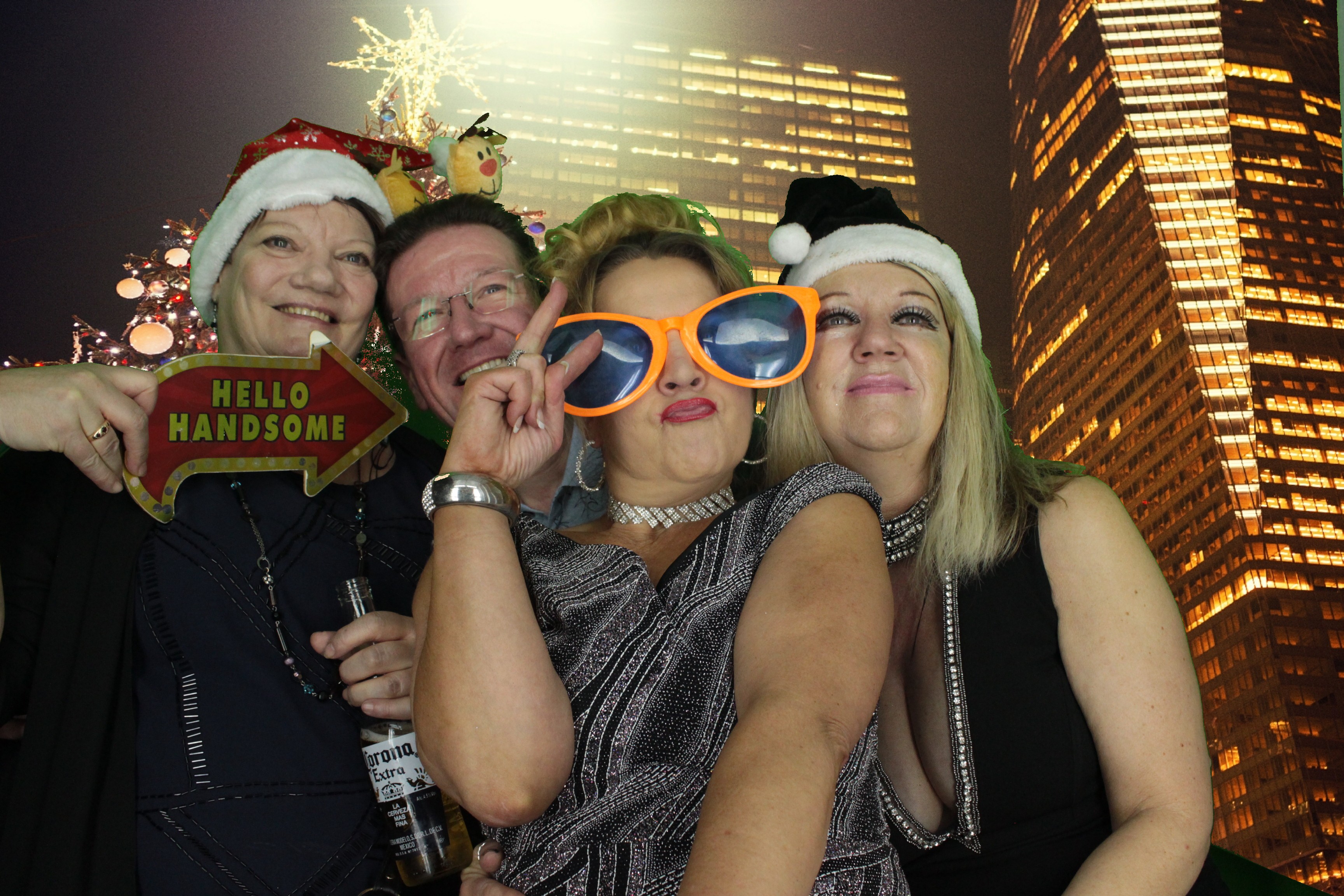 One Line Christmas Party | View more photos from the event at gallery.myphotoboothexperience.co.uk/u/MyPhotoBoothExperienceLtd/One-Line-Christmas-Party